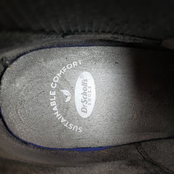 Dr Scholls Lean In Womens Size 8.5 Steel Gray Slip On Wedge Chelsea Bootie Shoes - Picture 11 of 13